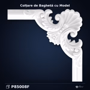 Colț Baghetă Decorativă din Poliuretan 31x31x3 cm