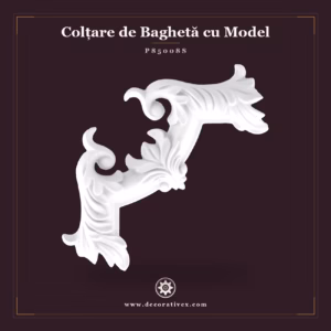 Colțar Decorativ din Poliuretan pentru Baghete 27x27 cm