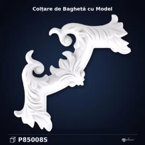 Colțar Decorativ din Poliuretan pentru Baghete 27x27 cm