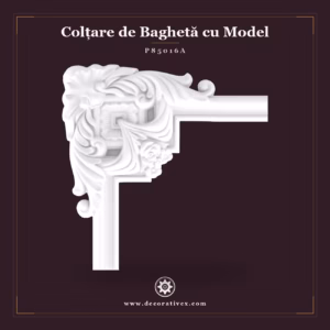 Colțar Baghetă Decorativă din Poliuretan 41x41 cm Model Clasic
