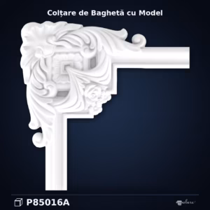 Colțar Baghetă Decorativă din Poliuretan 41x41 cm Model Clasic