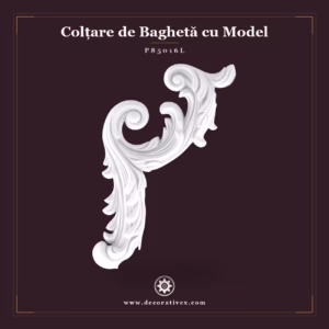 Colțar Poliuretan Profil Decorativ cu Acant 51x30 cm
