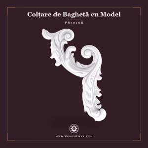 Colțar Decorativ Poliuretan Sculptat 51x30x4 cm