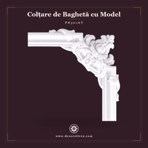 Colțar Decorativ din Poliuretan Model Clasic 33x33 cm