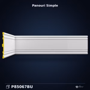 Panou Decorativ din Poliuretan Neted 30x240 cm P85067BU