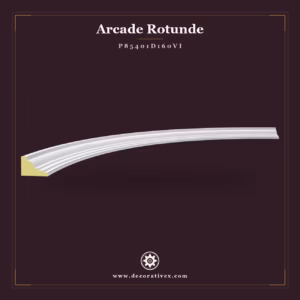 Arcadă Rotundă din Poliuretan 5x124x31 cm