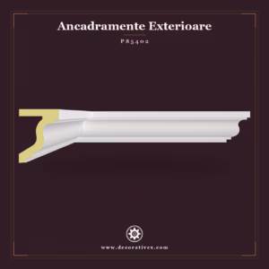Ancadrament Poliuretan 5x6 cm P85402 pentru Geamuri și Uși
