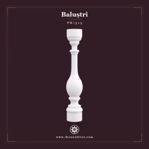 Balustru din Poliuretan Clasic 15x75 cm pentru Balcon