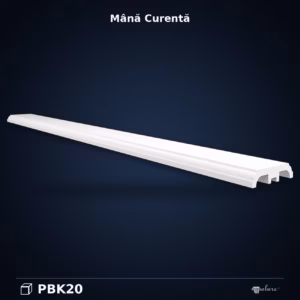 Mână Curentă din Poliuretan PBK20 20x240x5 cm Decorativă