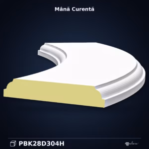 Mână Curentă din Poliuretan 39x134 cm pentru Balustradă
