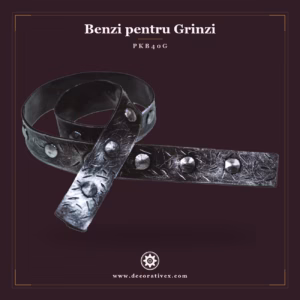Bandă Cauciuc Decorativă Pentru Grinzi 4 cm Nituri