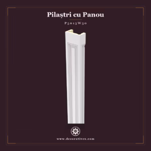 Pilastru decorativ 8x15x240 cm, produs din poliuretan