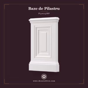 Baza Coloana Pilastru Poliuretan 5x28x46 cm Decorativ