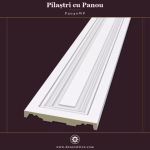 Pilastru din Poliuretan Panou Neted 3x30x240 cm