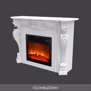 Mască de Șemineu din Poliuretan 48x145x105 cm KSOM8403WH