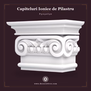 Pilastru din Poliuretan cu capitel Ionic 21x42x29 cm
