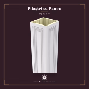 Pilastru decorativ din poliuretan, profil 30x30x240 cm