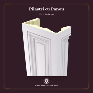 Pilastru decorativ din poliuretan 30x60x240 cm pentru fațade
